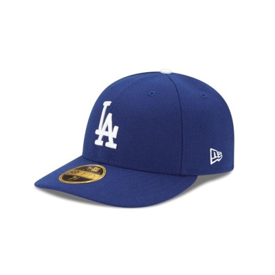 Sapca New Era Los Angeles Dodgers MLB Authentic Collection Low Profile 59FIFTY Fitted - Albastri